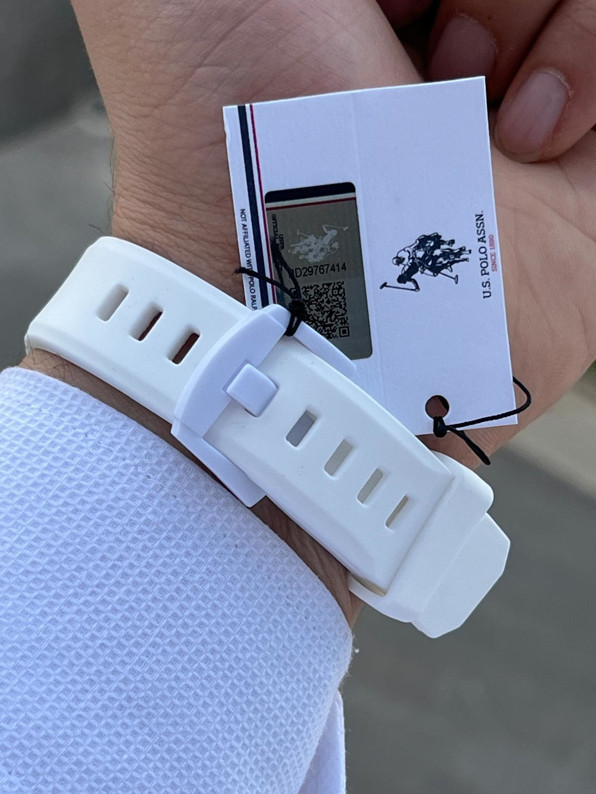 U.S.POLO ASSN Silikon Kordon 5 Atm Suya Dayanıklı Spor Erkek Kol U.S.POLO ASSN Silikon Kordon 5 Atm Suya Dayanıklı Spor Erkek Kol