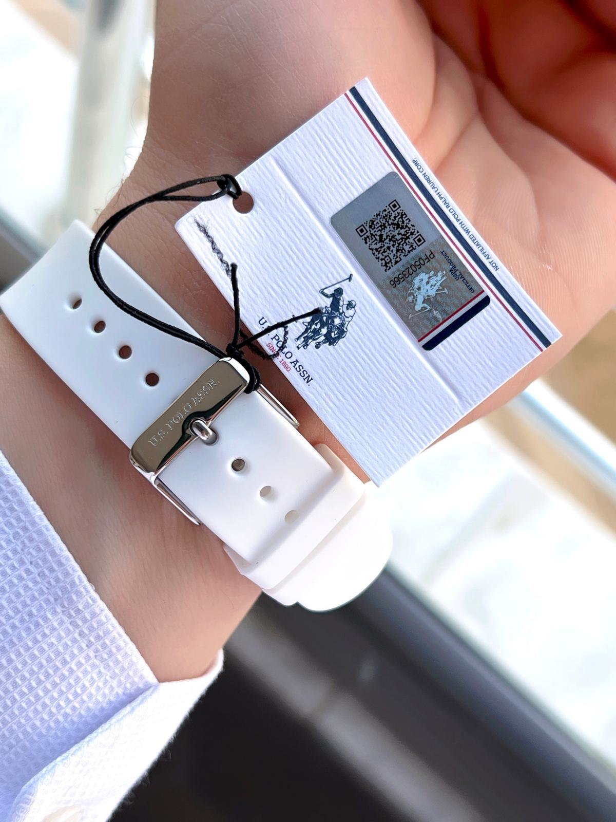 U.S.POLO ASSN Silikon Kordon 3 Atm Suya Dayanıklı Spor Erkek Kol 