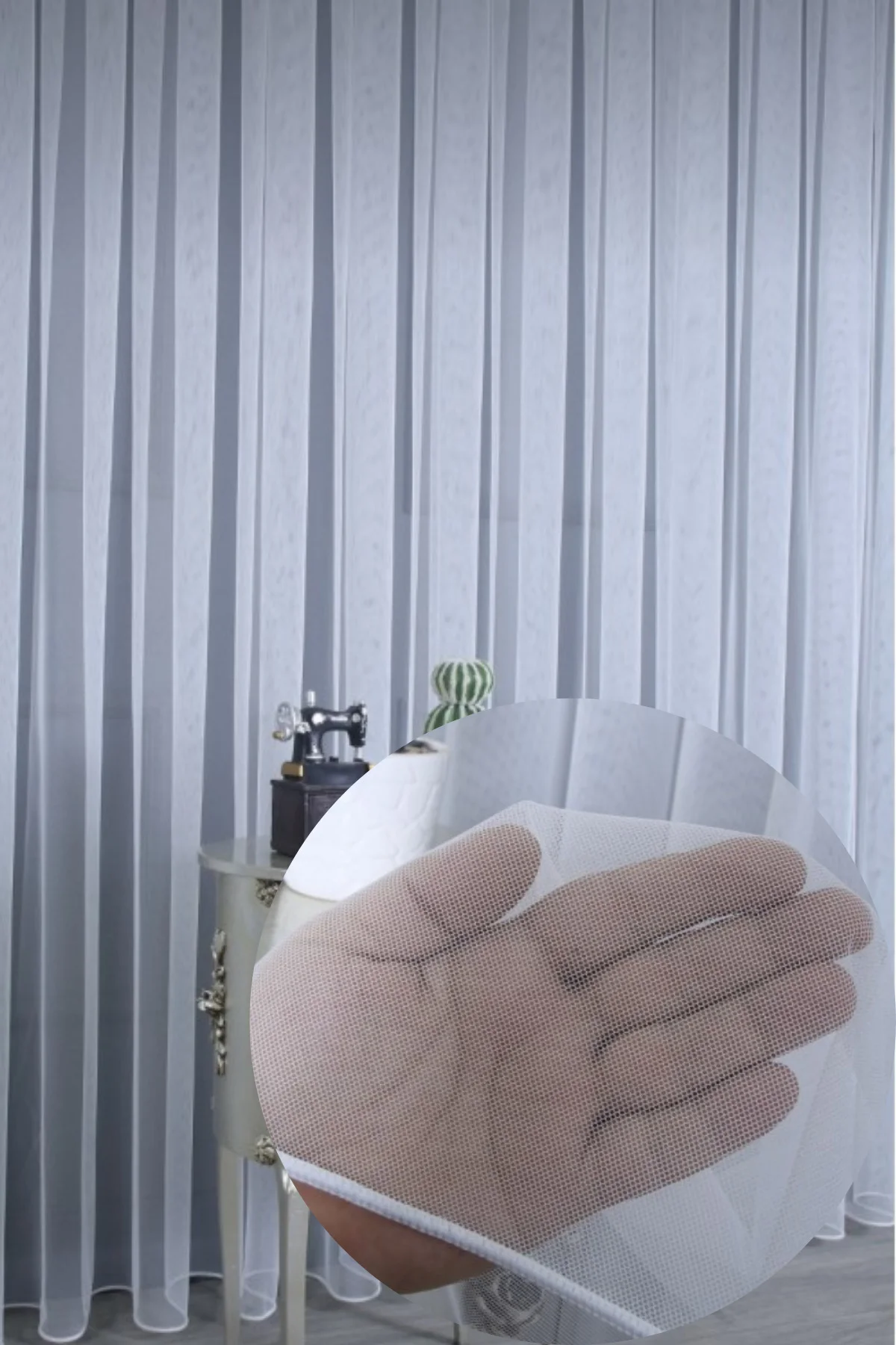 Üst Kalite Grek Tül Perde (1x2,5 Pile)