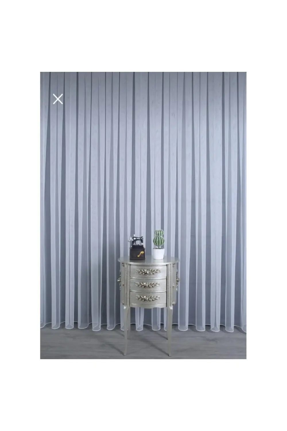 Üst Kalite Grek Tül Perde (1x2,5 Pile)