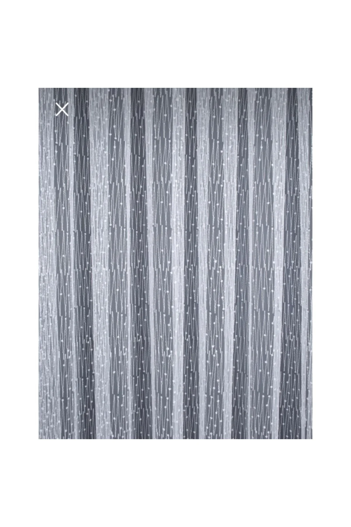 Üst Kalite Sanal Nakışlı Tül Perde (1x2,5 Pile)