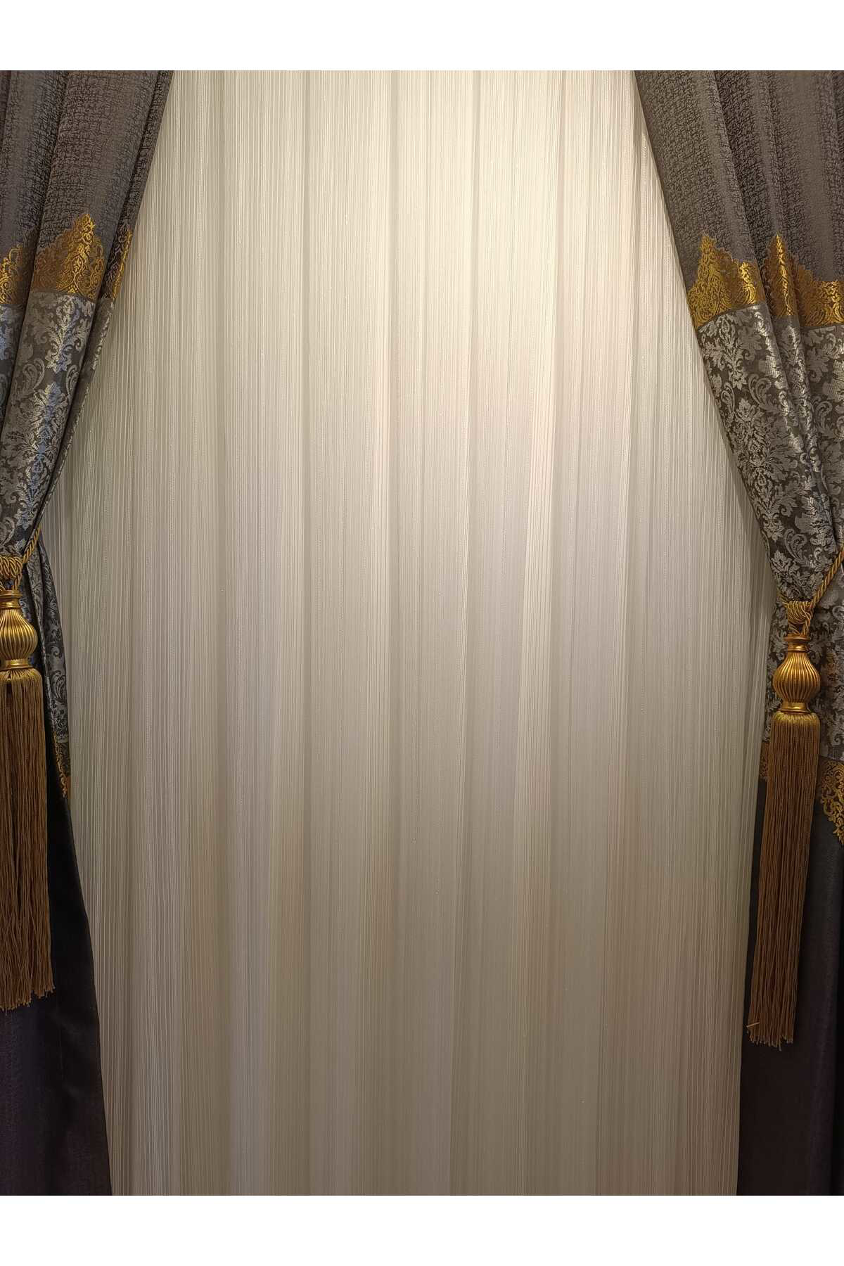 Özgün Home Üst Kalite Tül Perde (1X2,5 Pile)