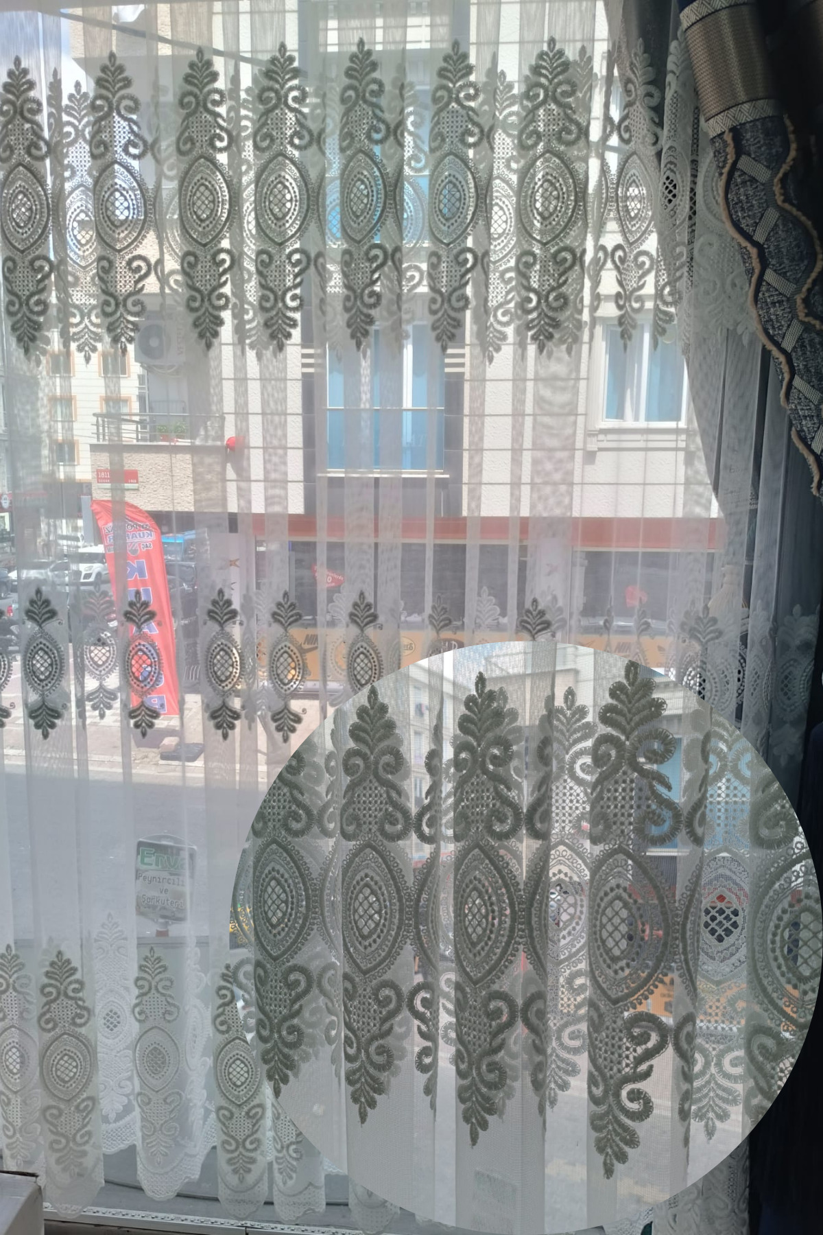 Özgün Home Üst Kalite Tül Perde (1X3 Pile)