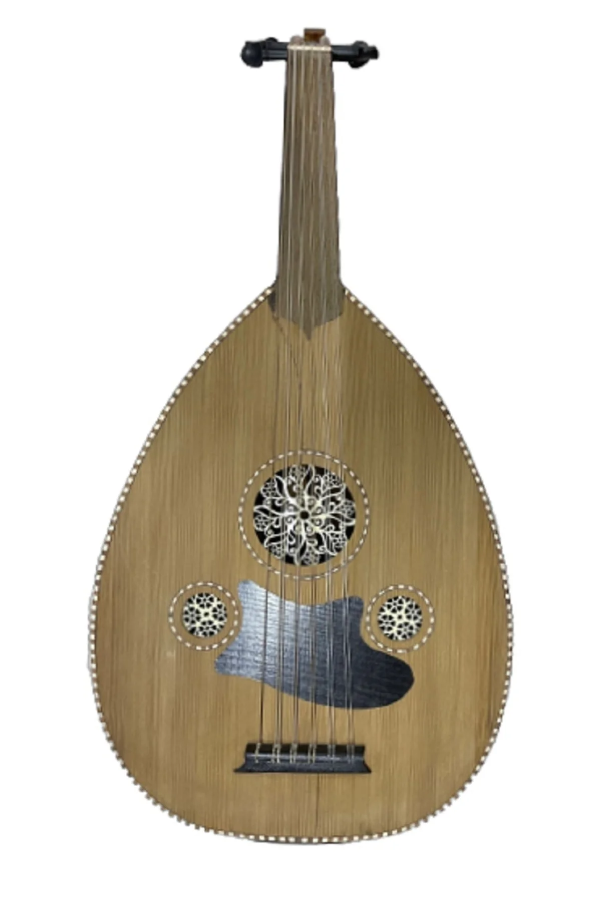 Üst Kalite Ud Kanada Kapaklı Kenar Işlemeli Ceviz-kelebek Prof.