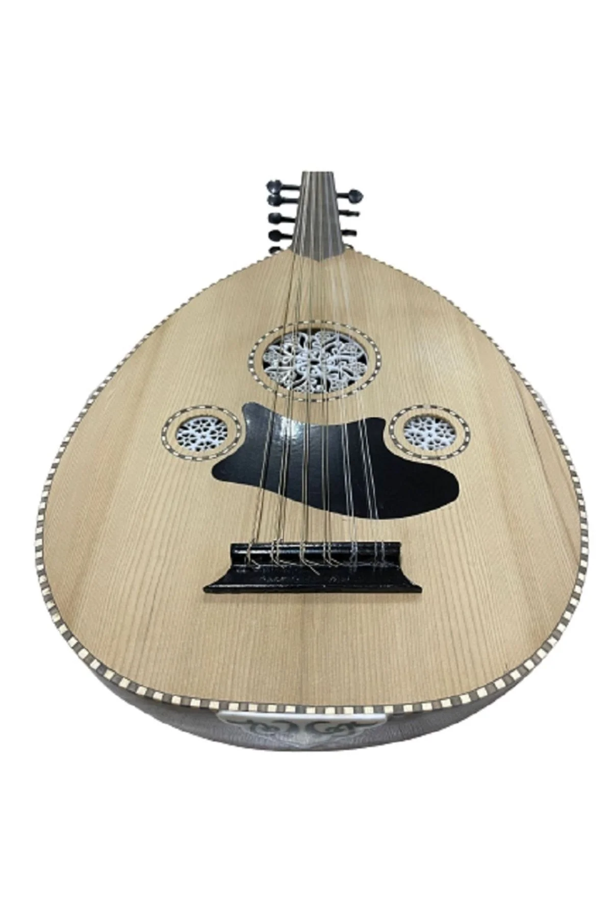 Üst Kalite Ud Kanada Kapaklı Kenar Işlemeli Ceviz-pamela