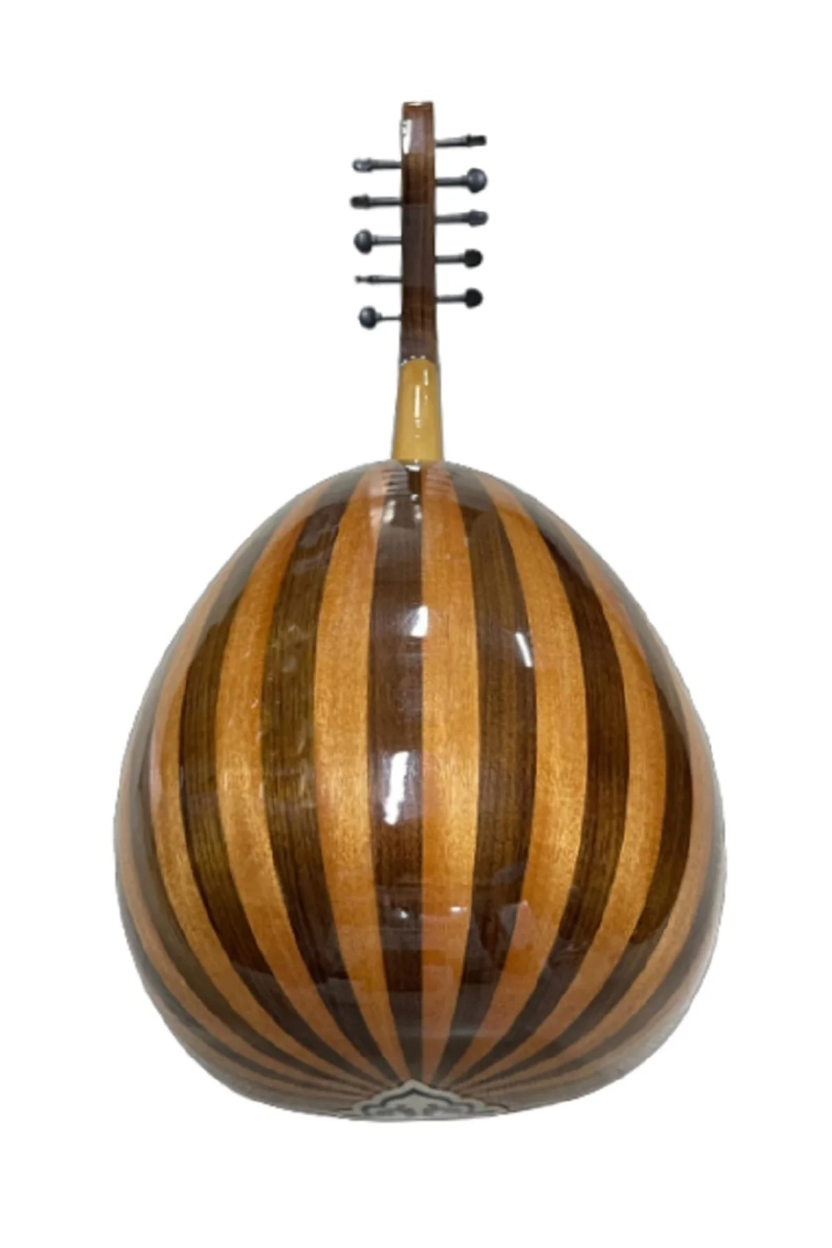 Üst Kalite Ud Kanada Kapaklı Kenar Işlemeli Ceviz-maun