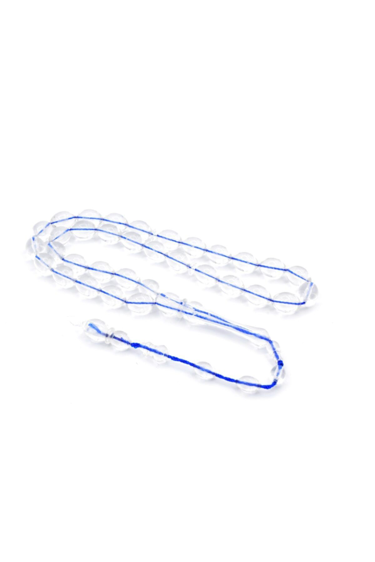 Usta Işi Arpa Kesim Şeffaf Uçak Camı Tesbih Iri Boy