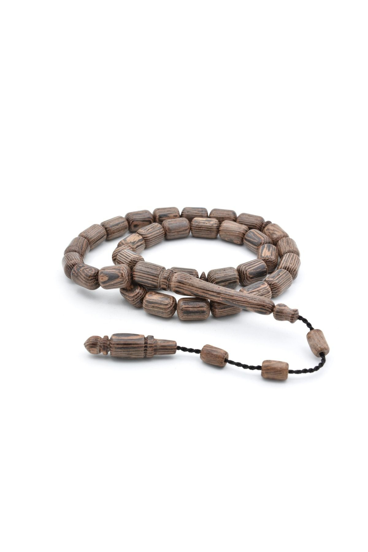 Murty99 Usta İşi Sistemli Kapsül Kesim Venge Ağacı Tesbih İri Boy