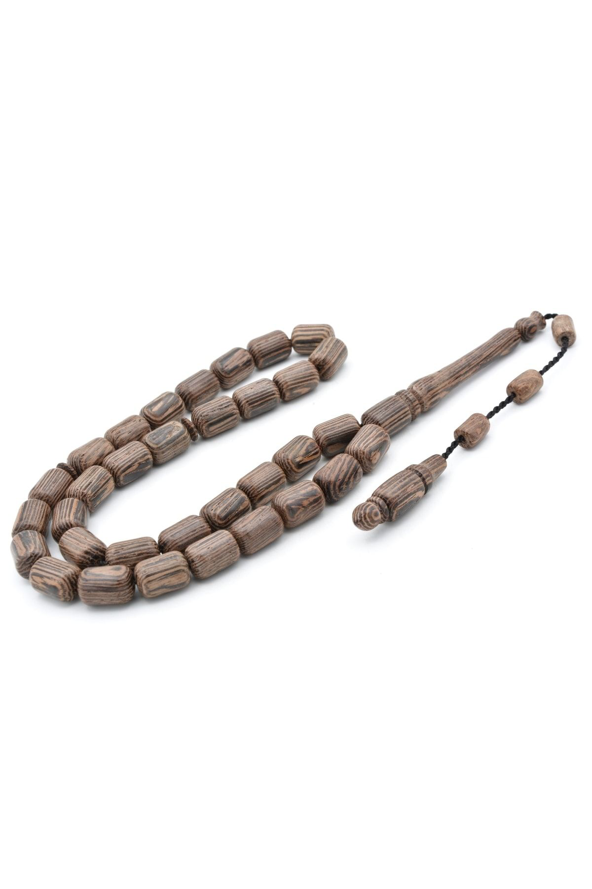 Murty99 Usta İşi Sistemli Kapsül Kesim Venge Ağacı Tesbih İri Boy