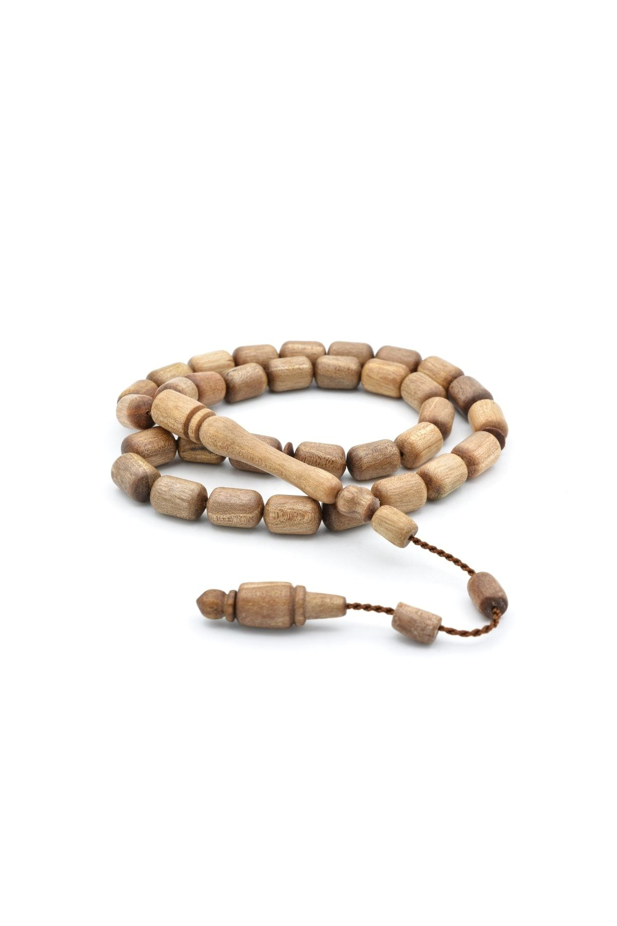 Murty99 Usta İşi Sistemli Kapsül Kesim Ceviz Ağacı Tesbih İri Boy