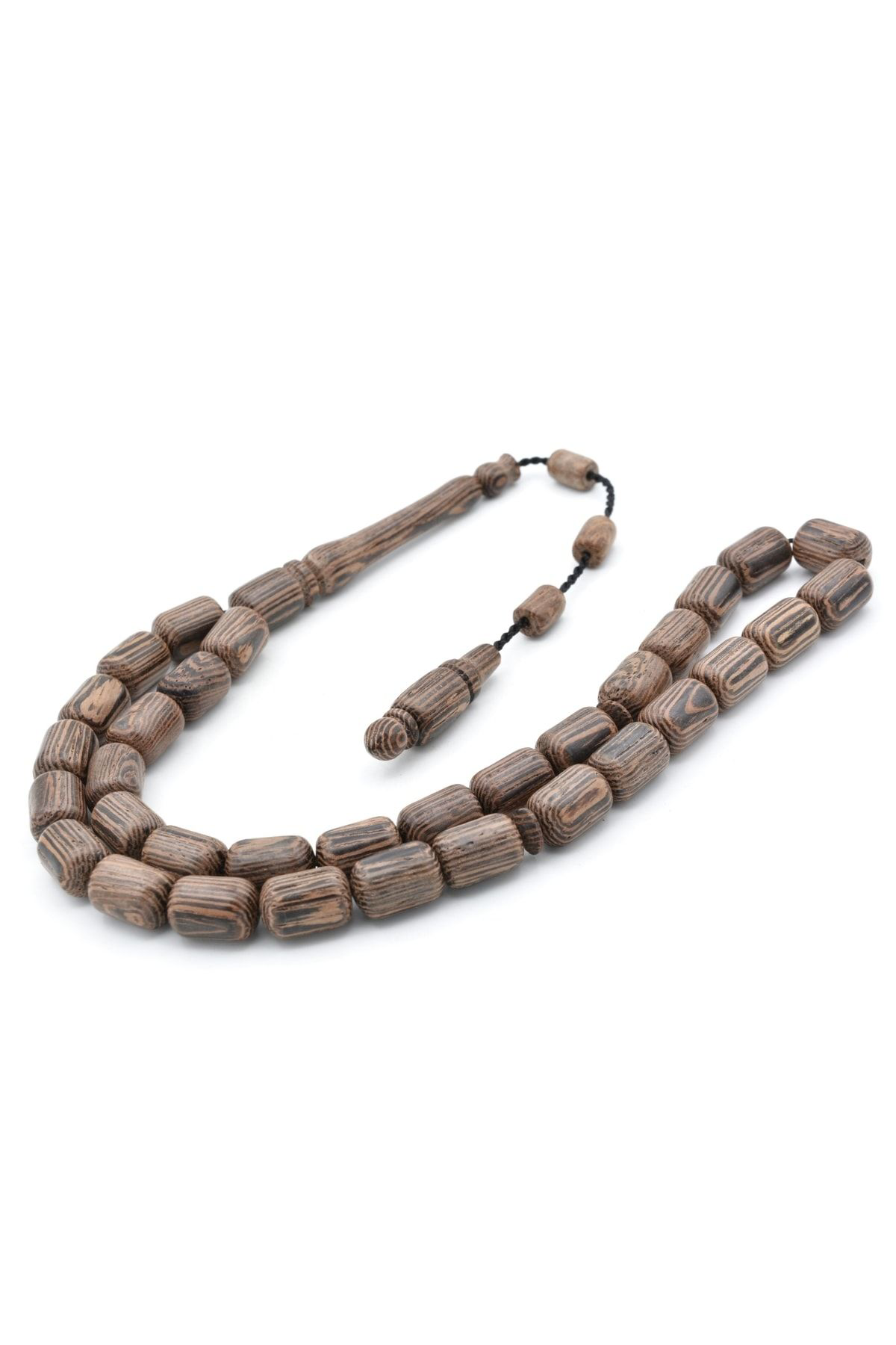 Murty99 Usta İşi Sistemli Kapsül Kesim Venge Ağacı Tesbih İri Boy