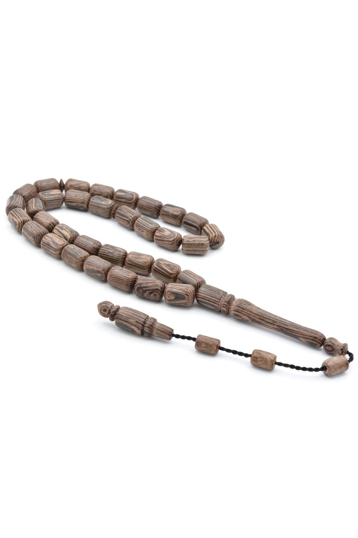 Murty99 Usta İşi Sistemli Kapsül Kesim Venge Ağacı Tesbih İri Boy