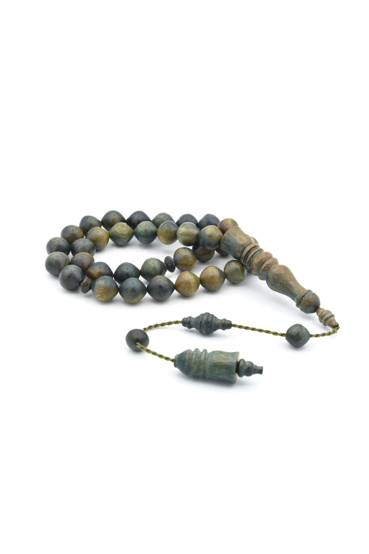 Usta Işi Sistemli Sığırcık Kesim Pelesenk Ağacı Tesbih