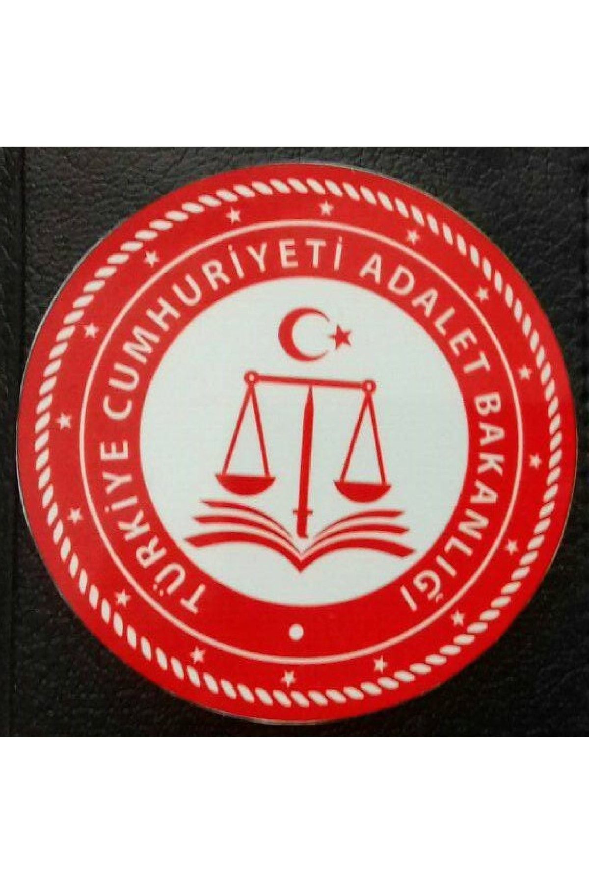 USTALIK ESERI TASARIM.ADALET BAKANLIĞI CÜZDAN ROZETİ SATINAL.SADE