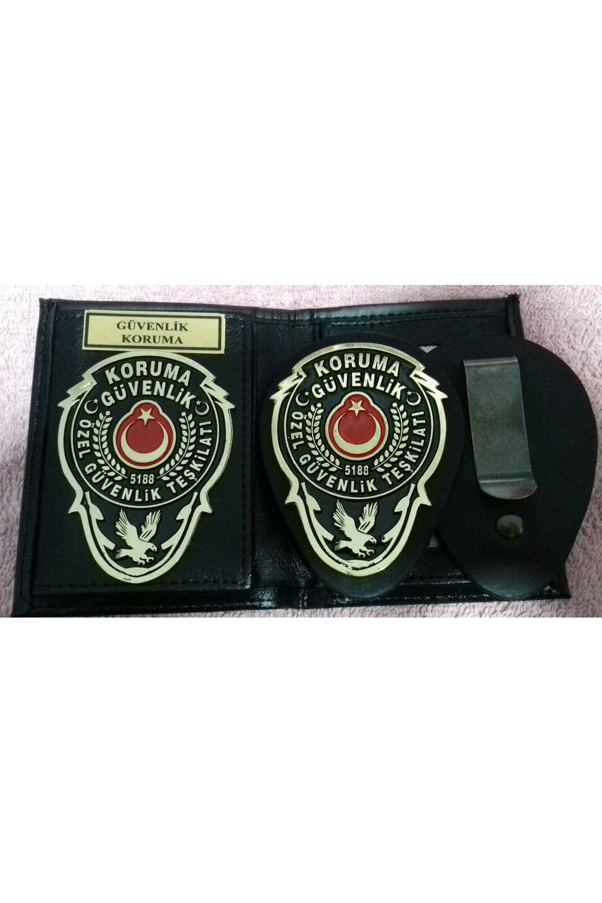 USTALIK ESERI.ÖZEL GÜVENLİK CÜZDANI v KEMER ROZETİ SATINAL.SIVILE