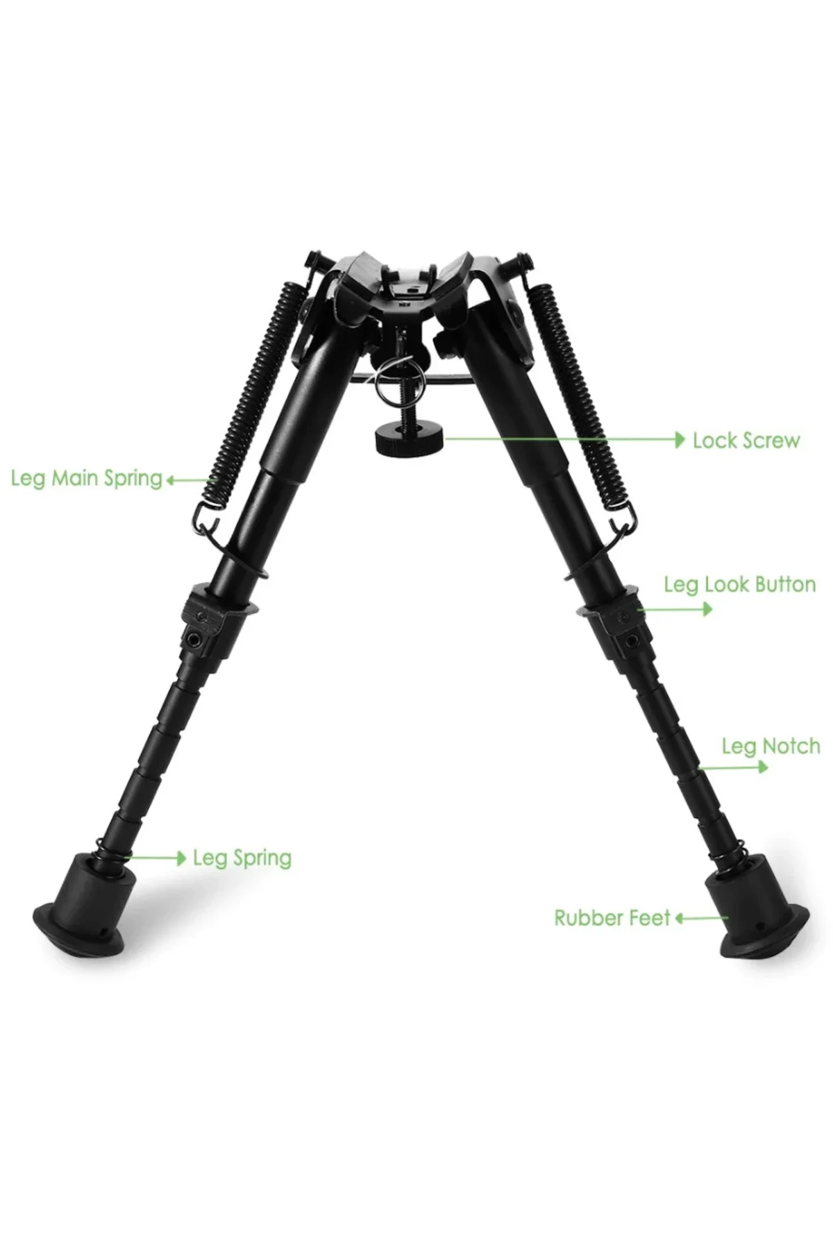 -üstün Metal Alaşım Bipod çatalayak ( Lisinya )