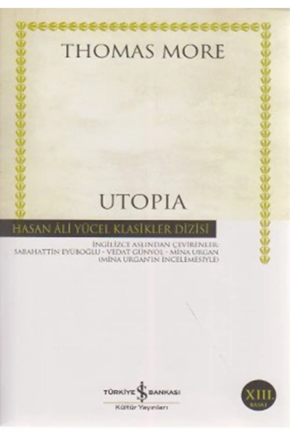 Utopia Hasan Ali Yücel Klasikleri