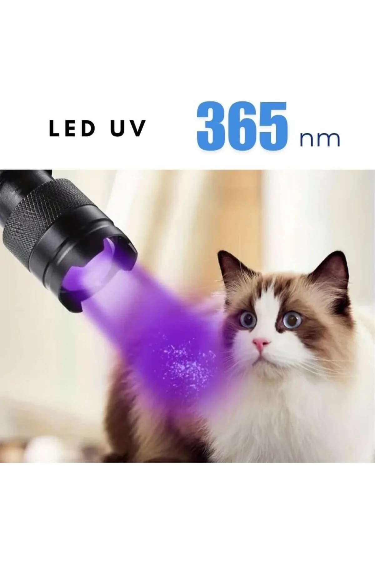 UV-102 Ultraviyole Mor Işık Fener, 365 Nm Uv El Feneri, Tırnak Oj