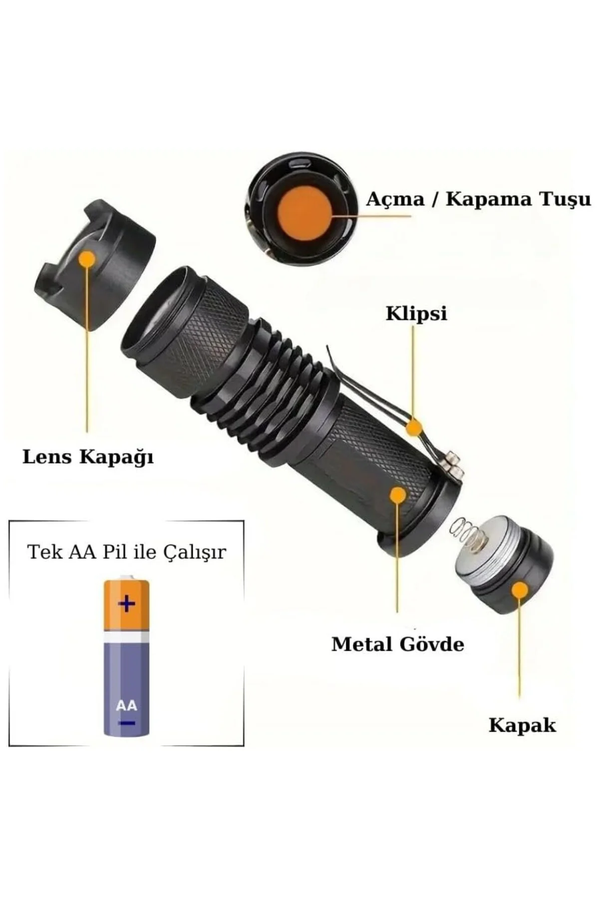 UV-102 Ultraviyole Mor Işık Fener, 365 Nm Uv El Feneri, Tırnak Oj