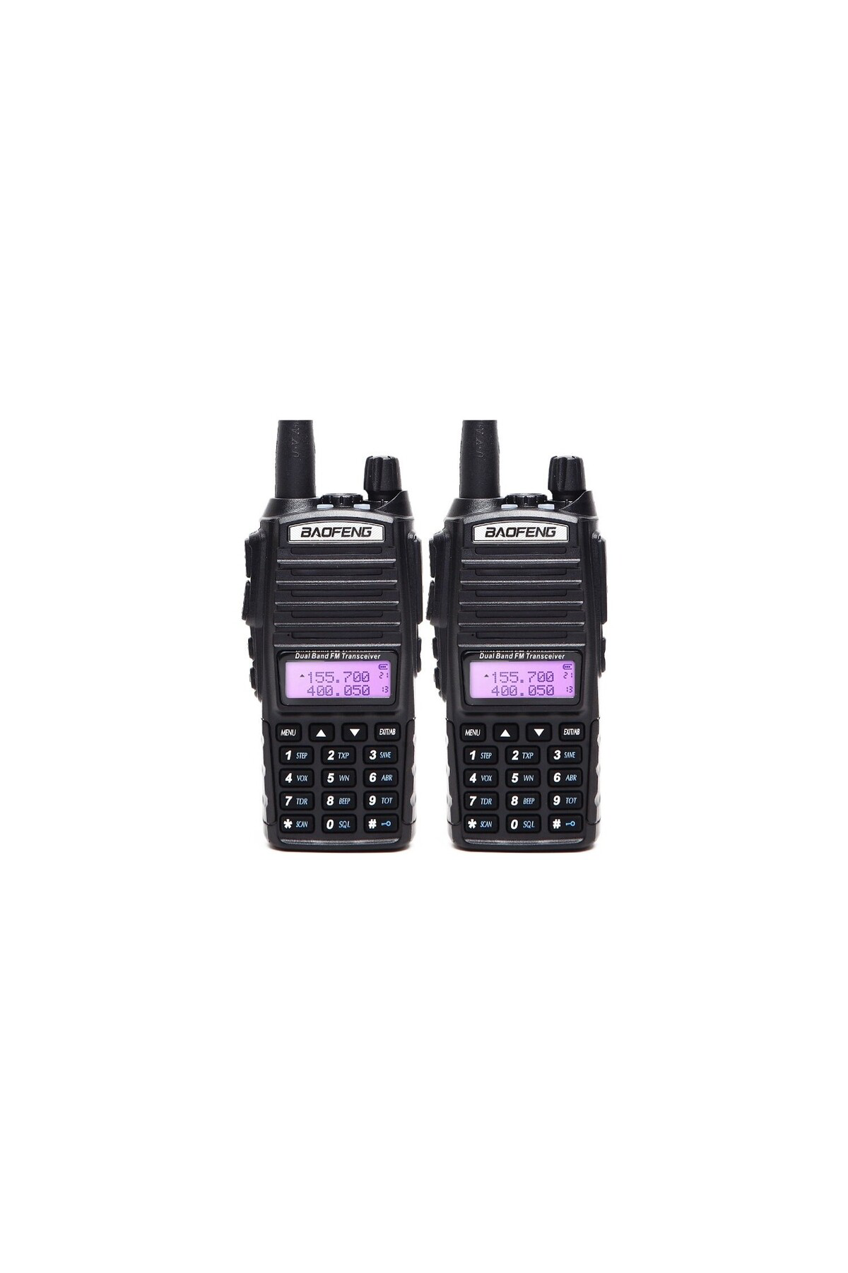 Uv-82 2'li El Telsizi Siyah