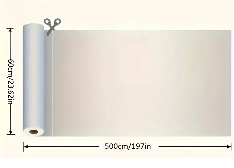 Just Cheap Store Uv Engelleyici Buzlu Cam Filmi 5 Metre X 60 Cm