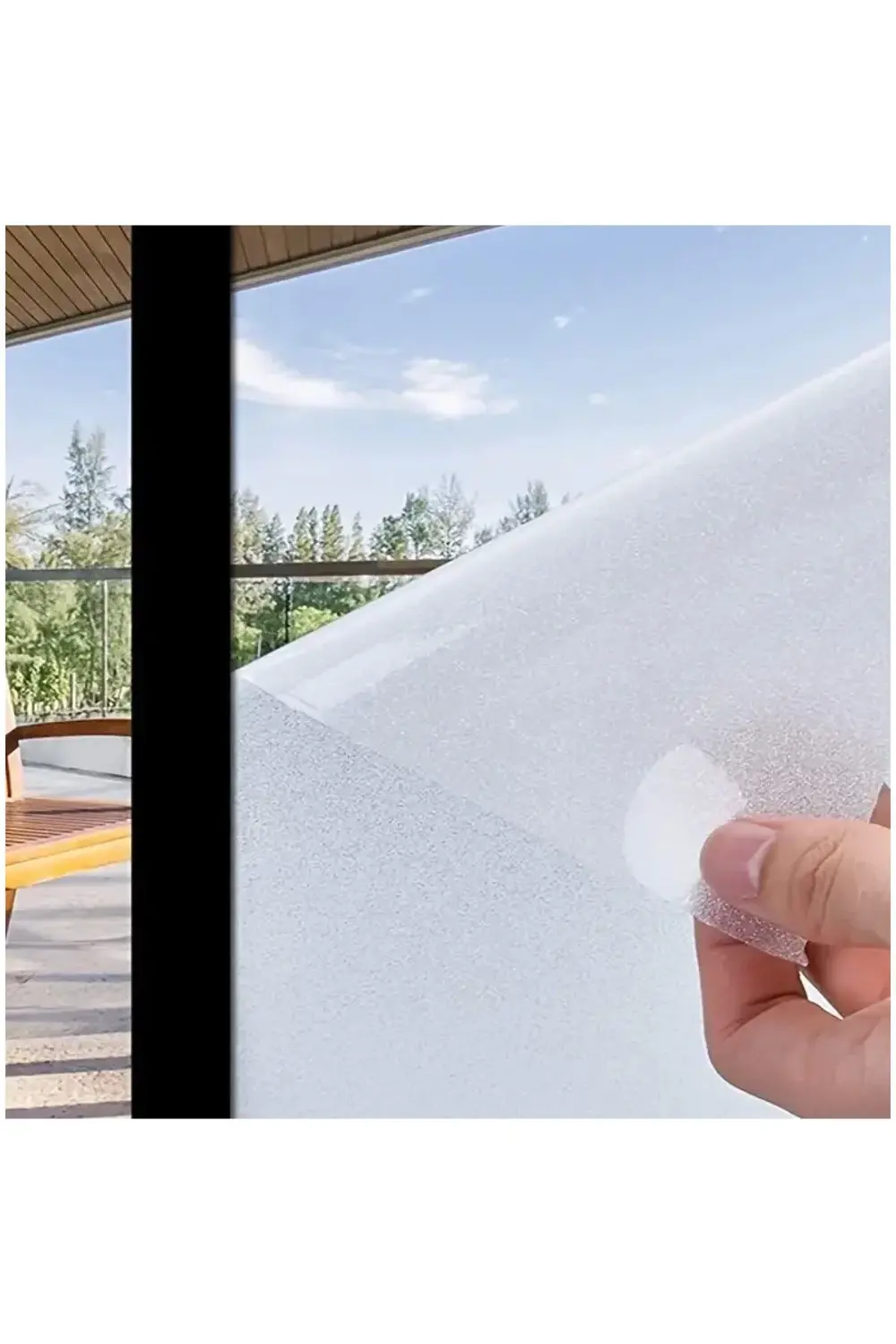 Uv Engelleyici Buzlu Cam Filmi 5 Metre X 60 Cm
