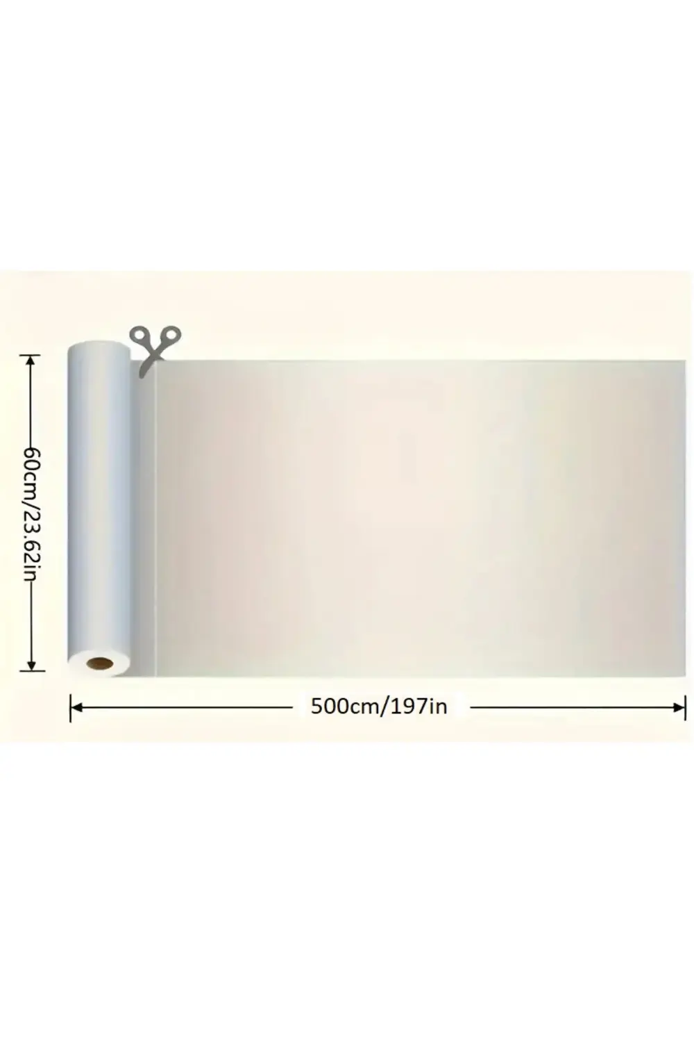 Uv Engelleyici Buzlu Cam Filmi 5 Metre X 60 Cm