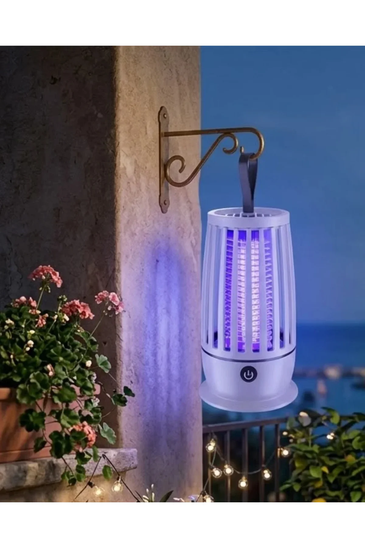 UV Işıklı Elektrikli Böcek Öldürücü Lamba Gece Lambalı Sessiz ve Güvenli Kullanım