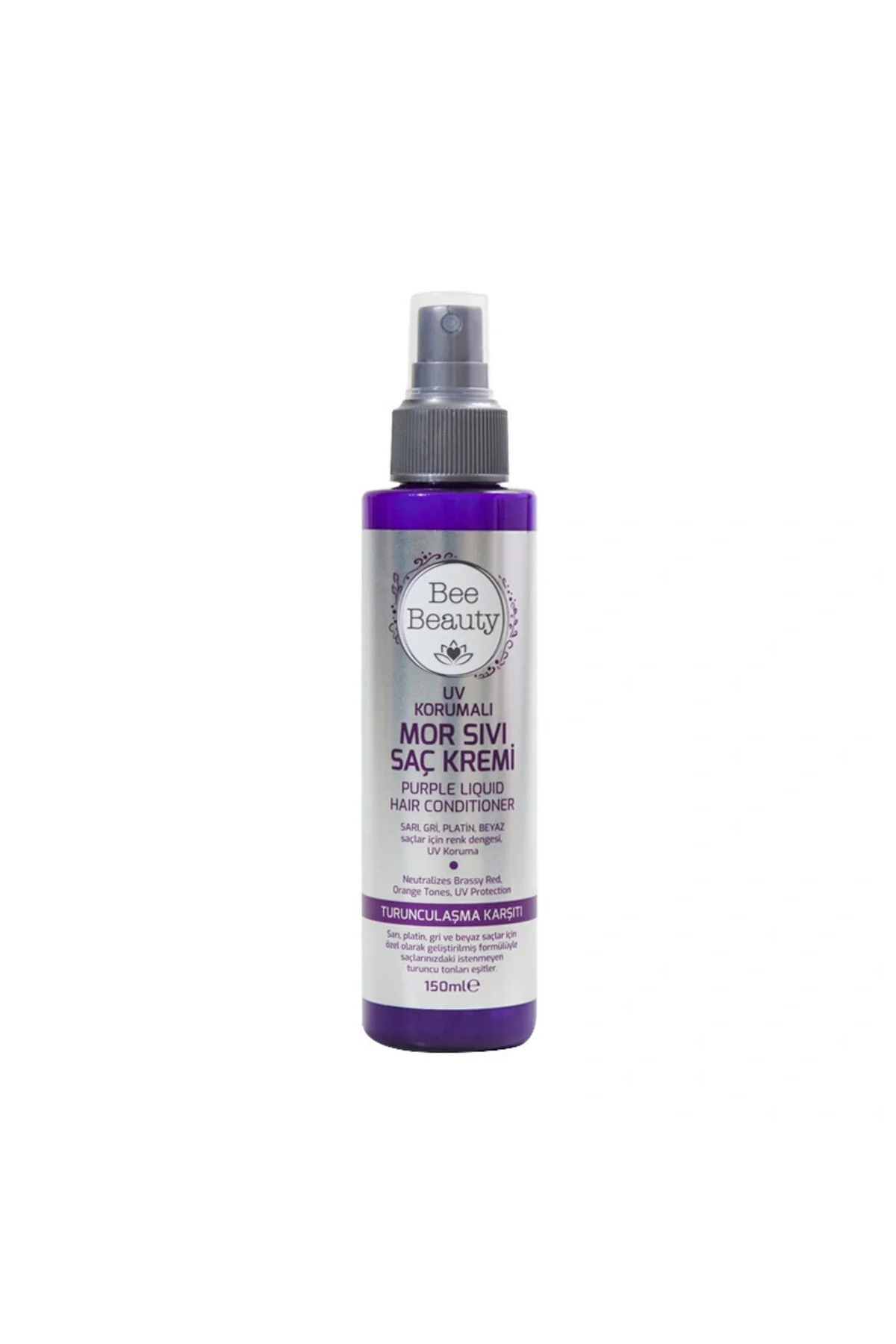 UV Korumalı Mor Sıvı Saç Kremi 150 ml