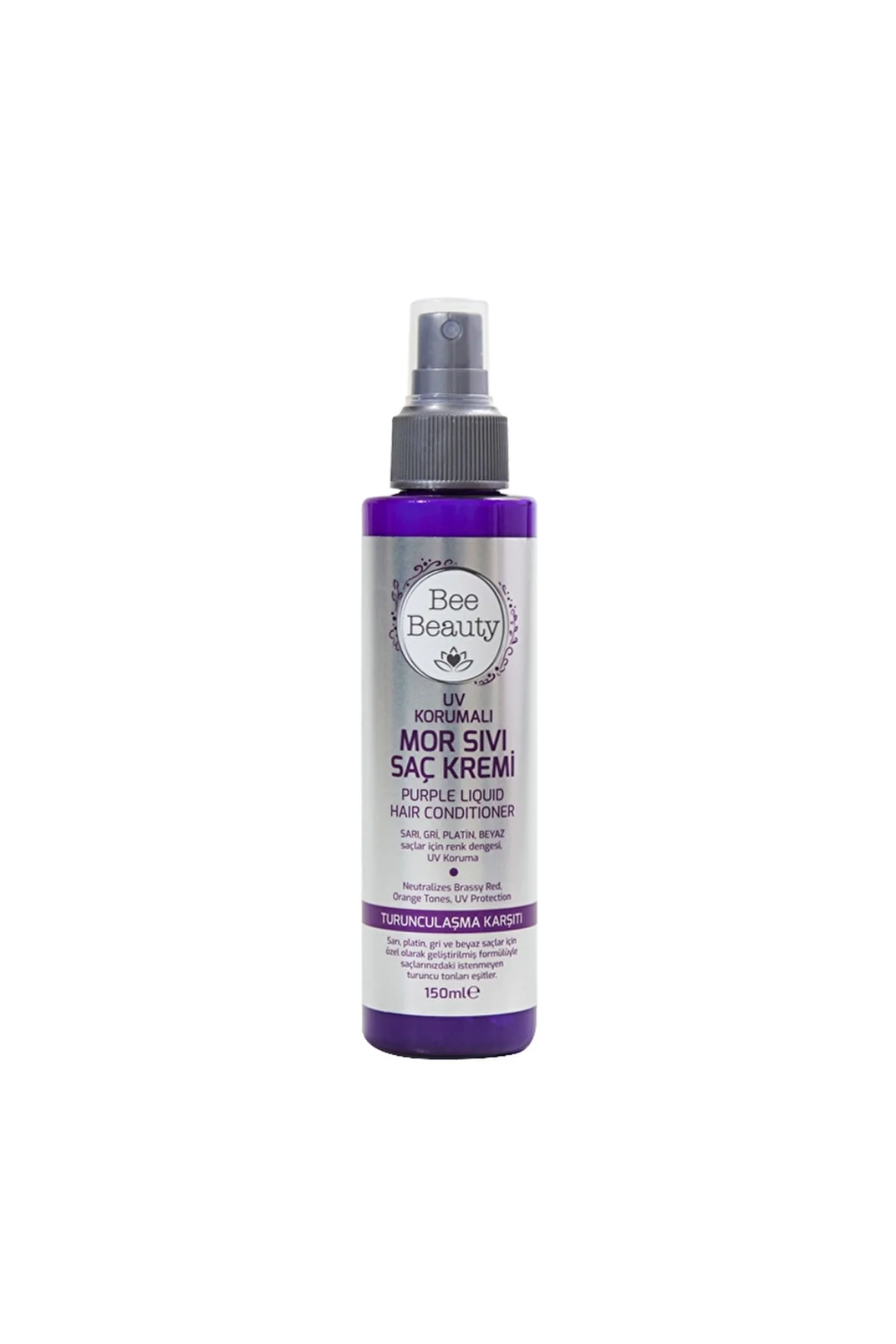 UV Korumalı Mor Sıvı Saç Kremi 150 ml
