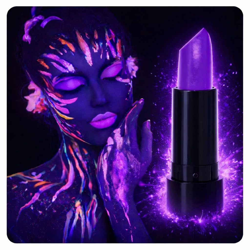 UV Neon Mor Ruj – Karanlıkta Parlayan Makyaj Boyası | Siyah Işık Glow Etkisi Fiyatı, Yorumları ve Özellikleri