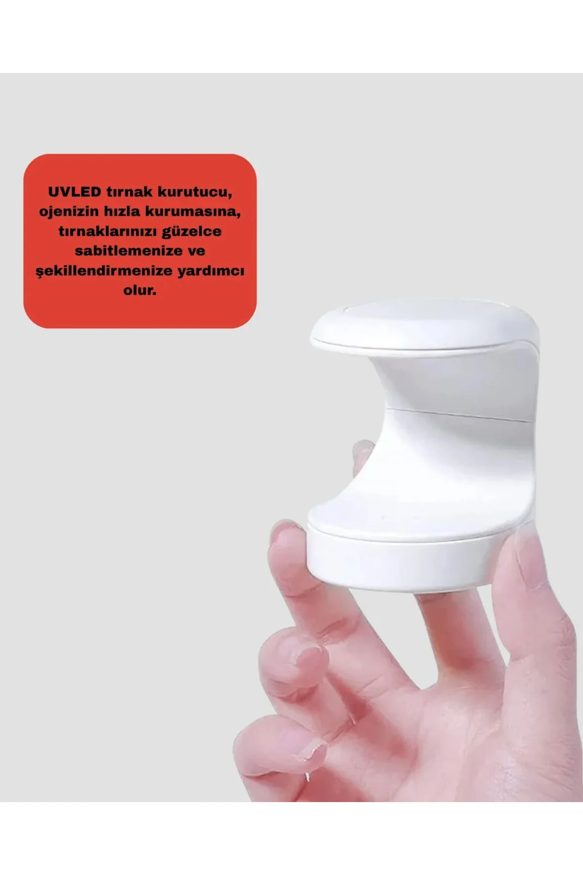 UV ve LED Jel Kurutmaya Uygun – Çift Dalga Boylu Mini Kurutucu Yeni Nesil