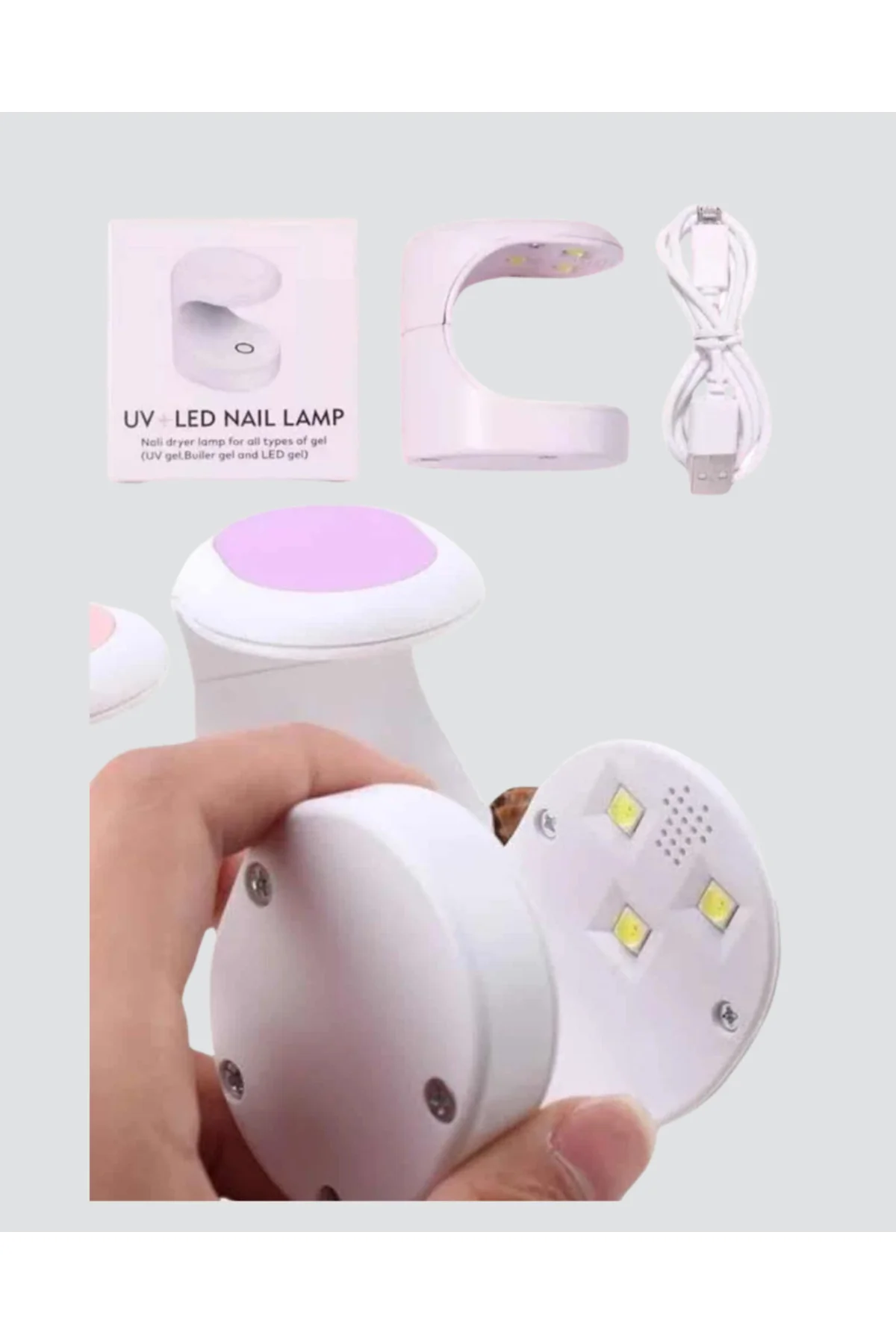 UV ve LED Jel Kurutmaya Uygun – Çift Dalga Boylu Mini Kurutucu - 