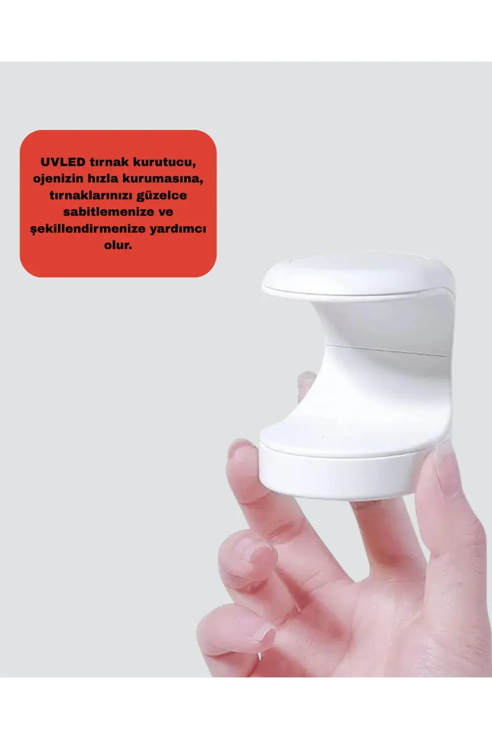 UV ve LED Jel Kurutmaya Uygun – Çift Dalga Boylu Mini Kurutucu