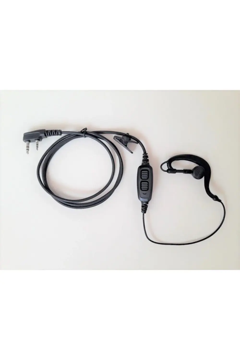 Uv82 Uv-82 Için Çift Jaklı Çift Mandal Kulaktan Düşmeyen Telsiz K