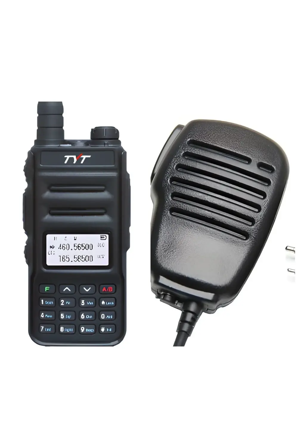 Uv88 Uhf/vhf Dual Band Lisanssız El Telsizi Yaka Tipi Mikrofon