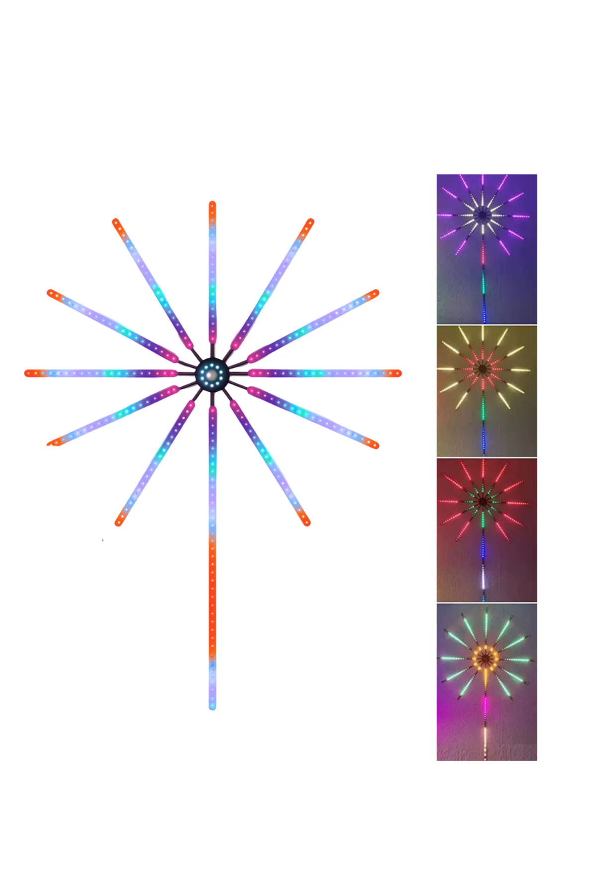 Uygulama Destekli RGB LED . Duvar Aydınlatması