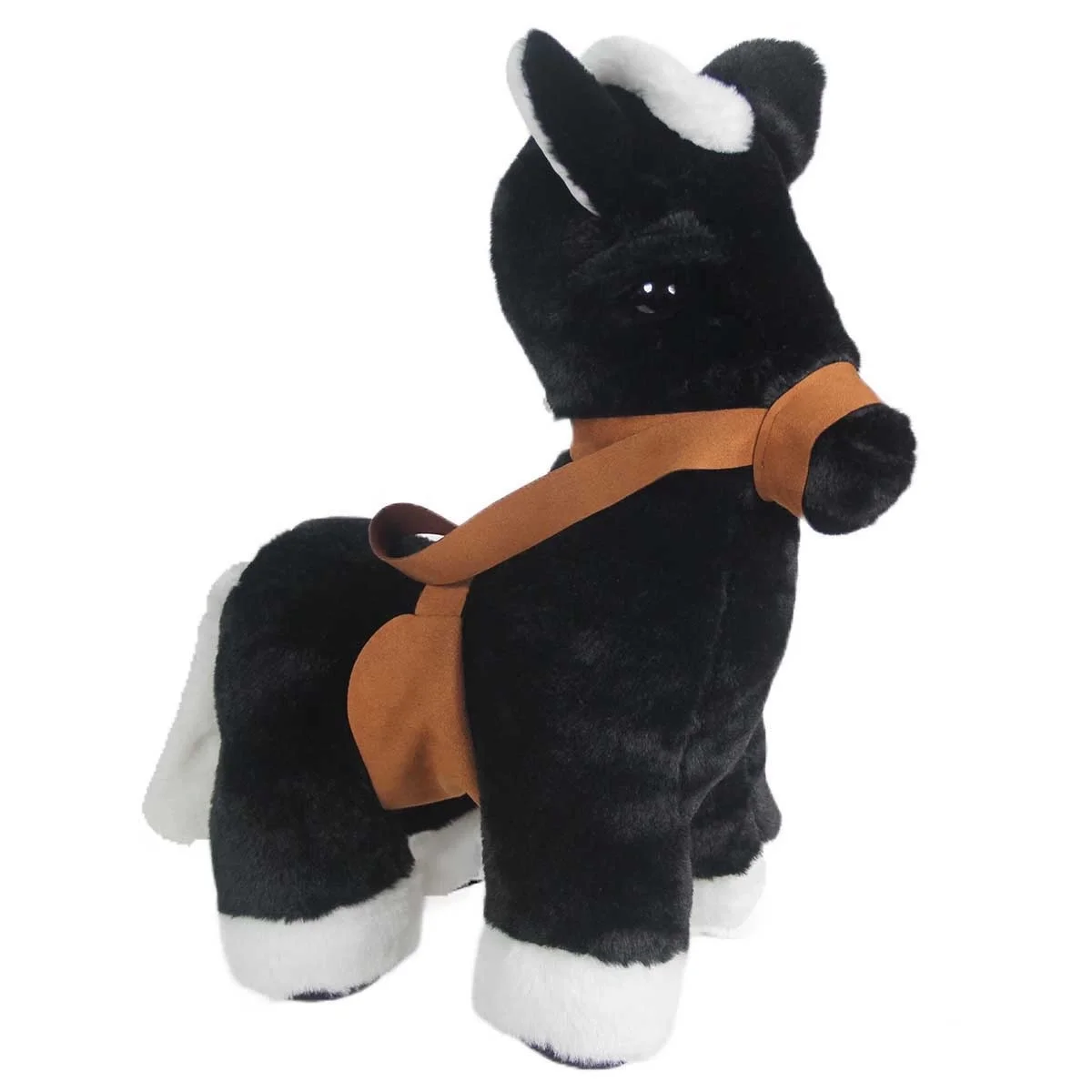 Uyku Arkadaşı Peluş Eşek Siyah 45 cm - DD-30767