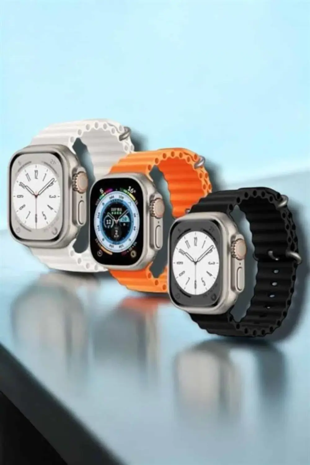 Uyku ve Nabız Takipli, Wireless Şarjlı Akıllı Saat Android ve iOS