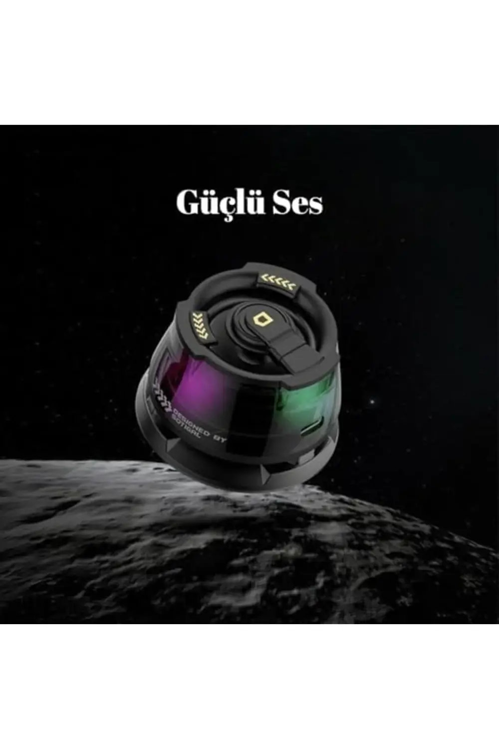 Uyumlu RGB Işıklı Kablosuz Hoparlör | Güçlü Ses Çıkışı, Telefon Ö
