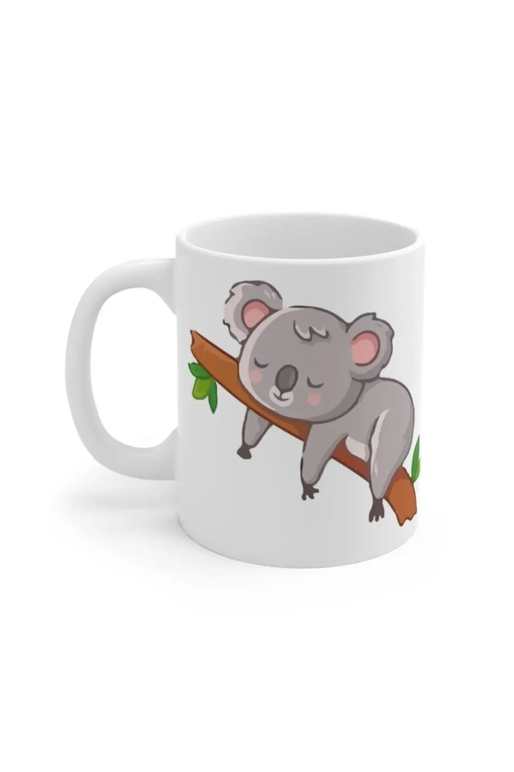 Uyuşuk Koala Baskılı Kupa Bardak