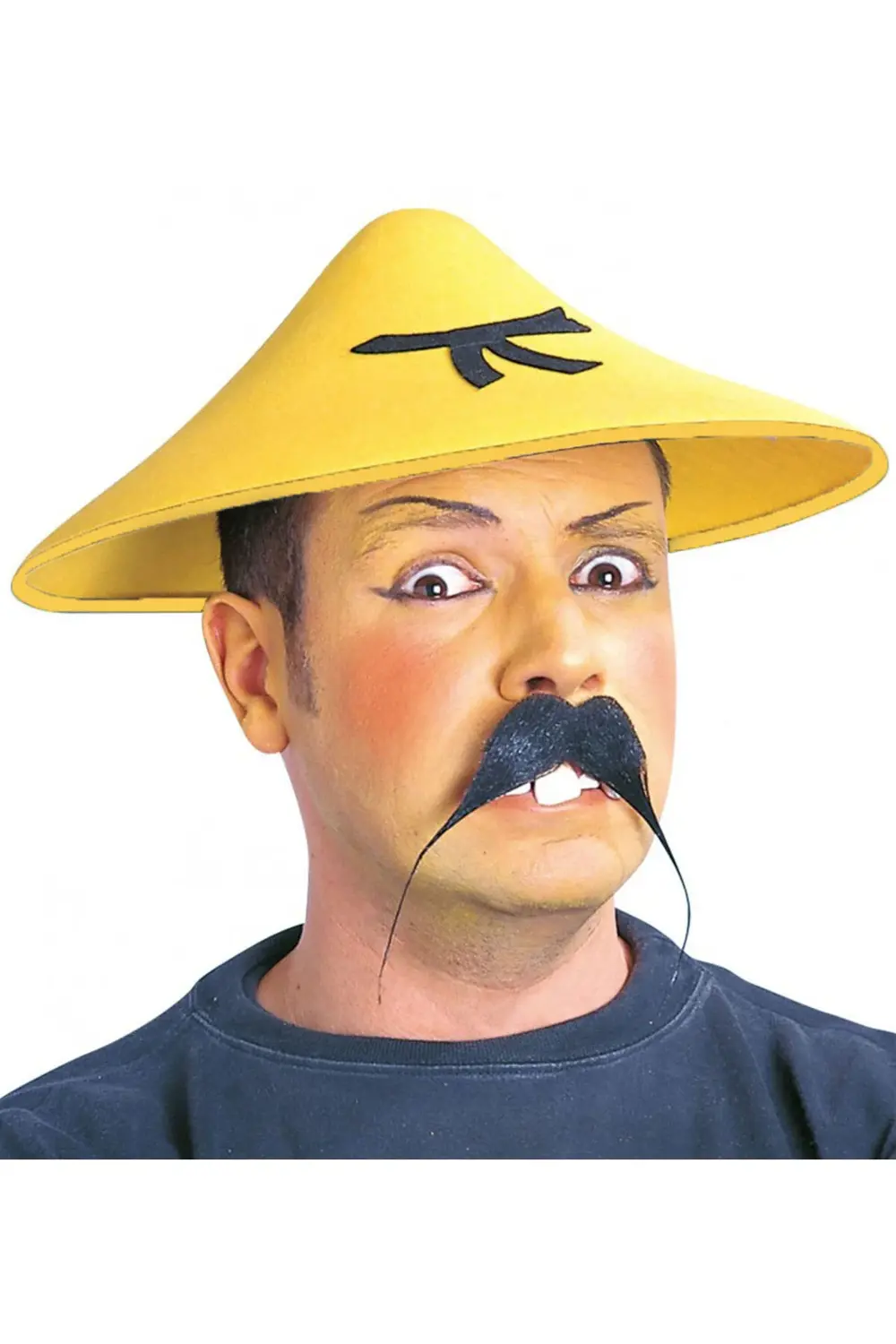 Uzak Doğu Asyalı Şapkası Sarı Renk