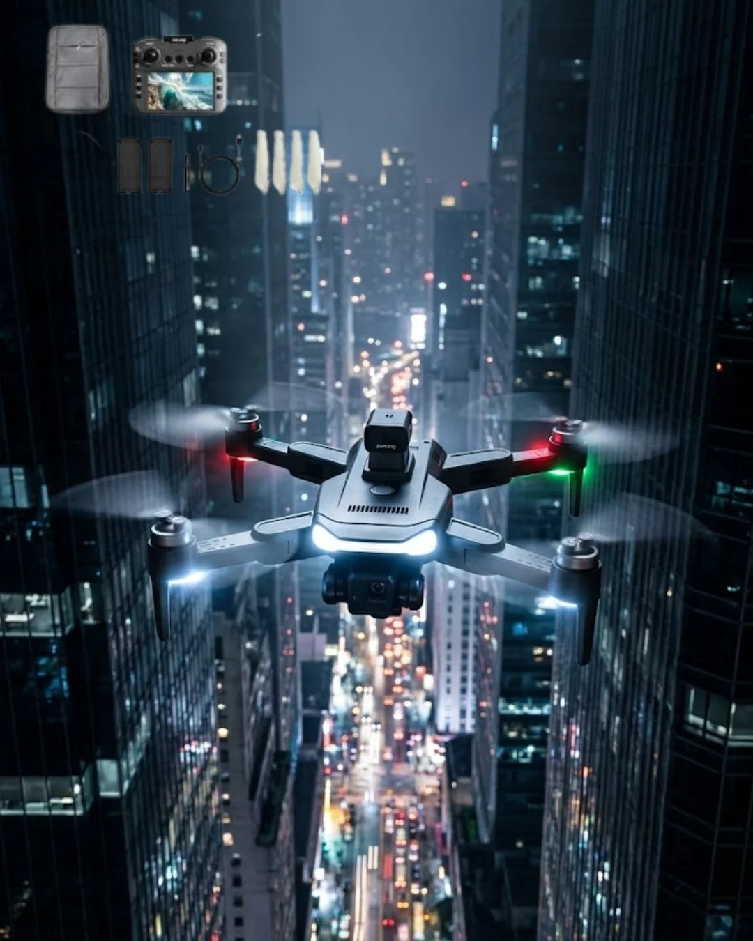 Uzaktan Kontrollü 4K Drone Akıllı Uçuş Modları ve Geniş Açılı Kamera Özellikli Fiyatı, Yorumları ve Özellikleri