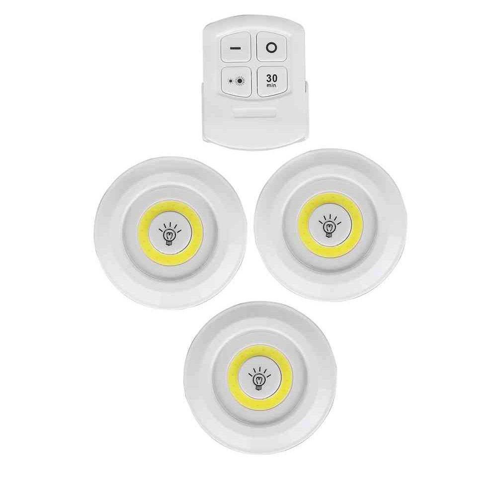 Uzaktan Kumandalı Yapışkanlı Led Spot Lamba WT-364 Uzaktan Kumandalı Yapışkanlı Led Spot Lamba WT-364
