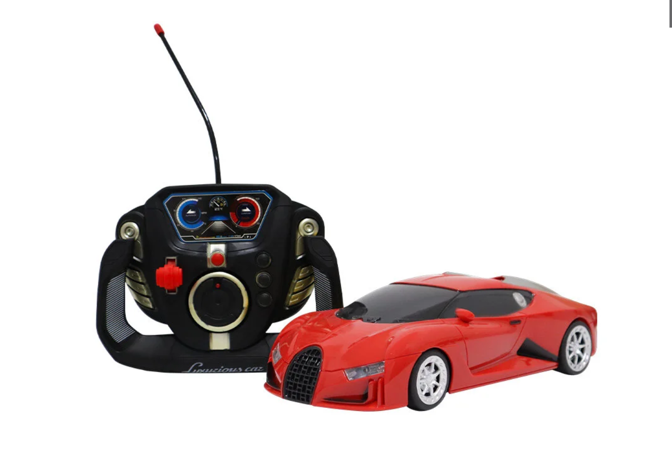 Uzaktan Kumandalı Şarjlı Bugatti Benzeri Kırmızı Araba Uzaktan Kumandalı Şarjlı Bugatti Benzeri Kırmızı Araba