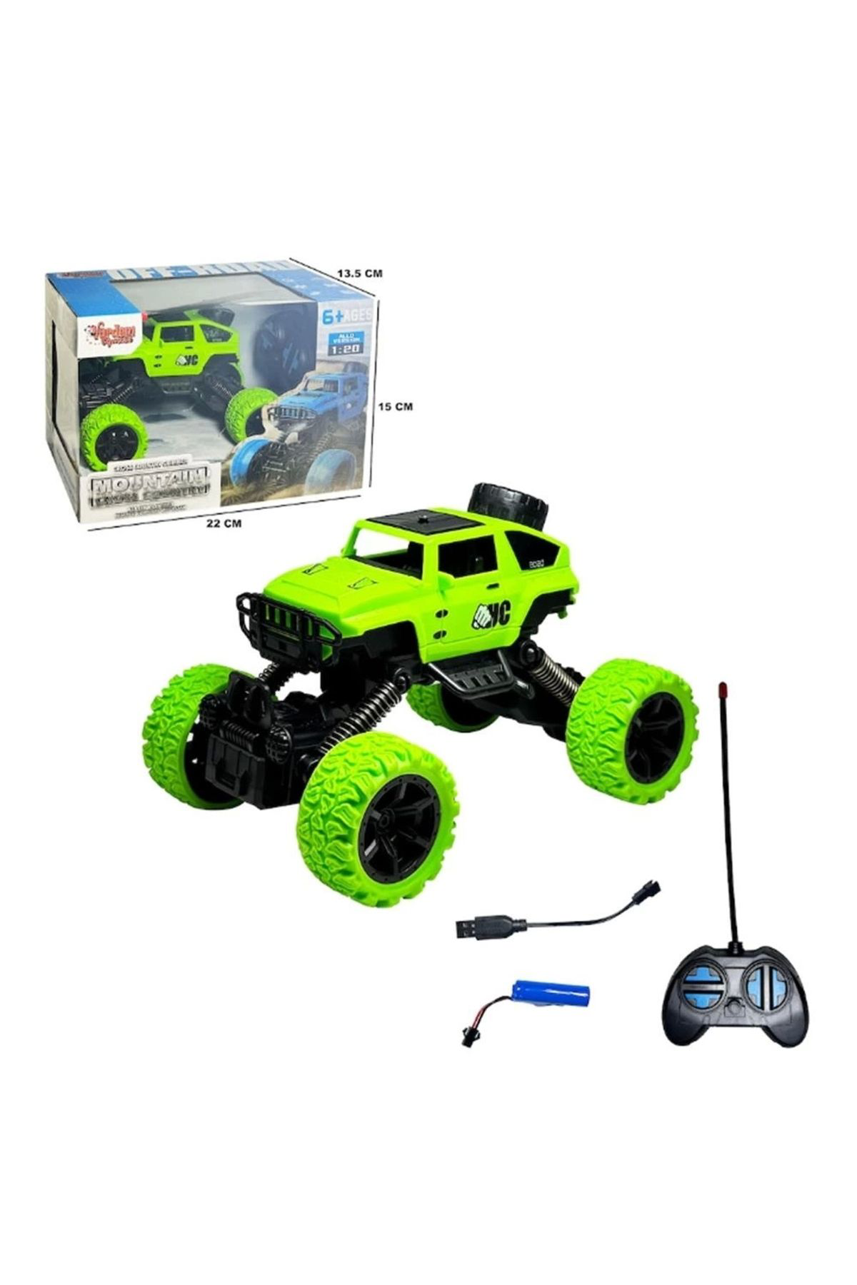 Woody Sofia Uzaktan Kumandalı Full Fonksiyon Şarjlı Büyük Teker Off Road Jeep