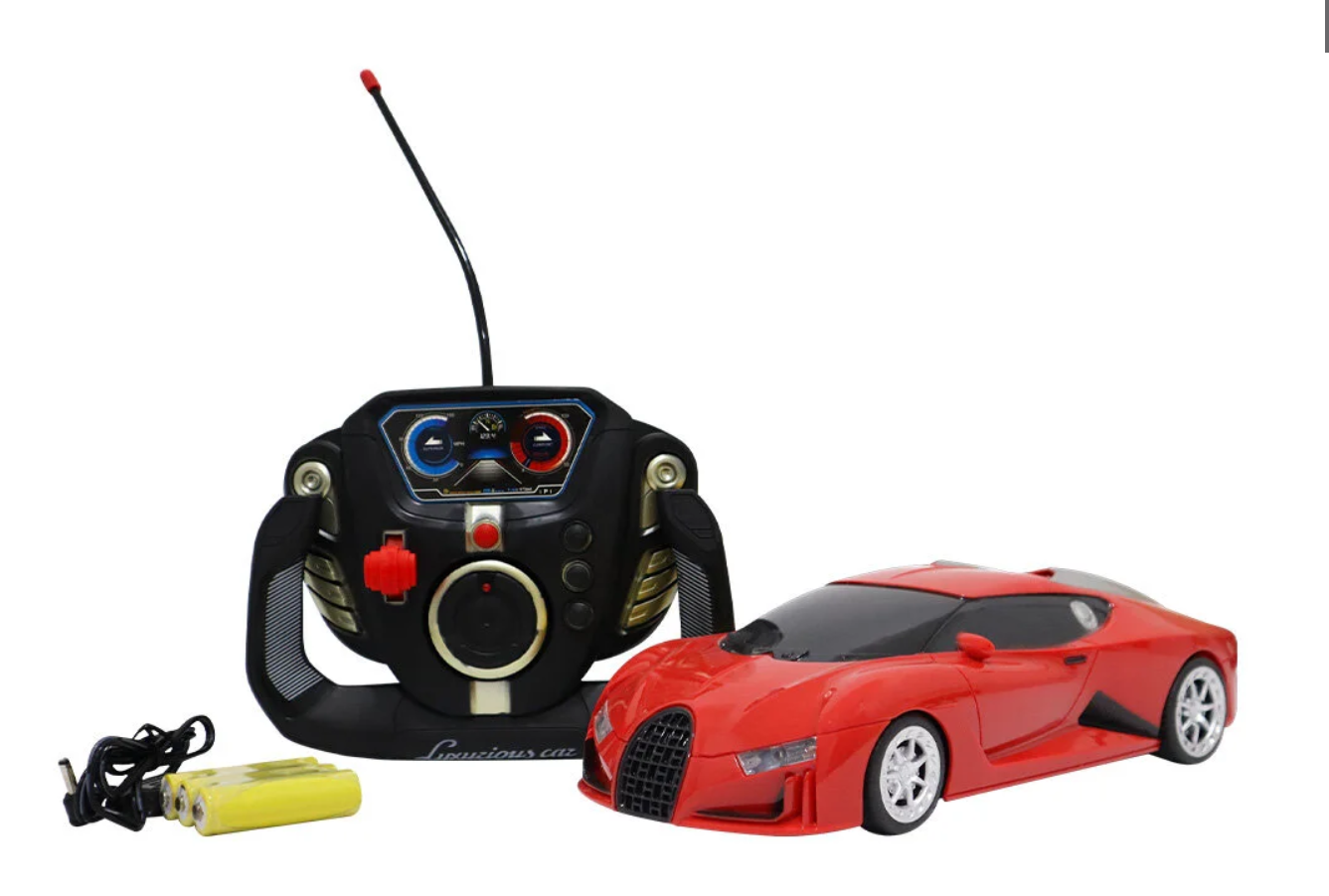 Uzaktan Kumandalı Şarjlı Bugatti Benzeri Kırmızı Araba Uzaktan Kumandalı Şarjlı Bugatti Benzeri Kırmızı Araba