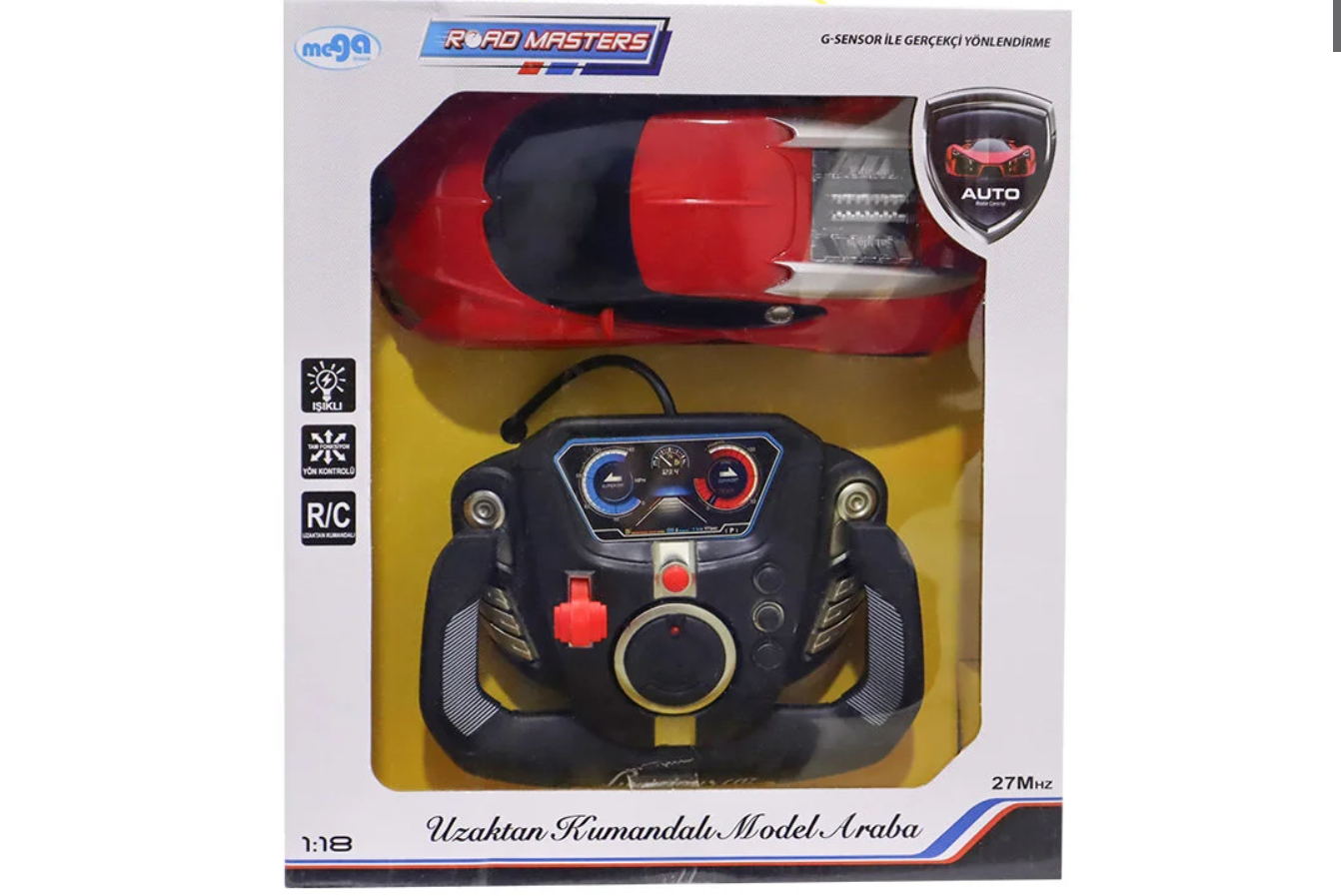 Uzaktan Kumandalı Şarjlı Bugatti Benzeri Kırmızı Araba Uzaktan Kumandalı Şarjlı Bugatti Benzeri Kırmızı Araba