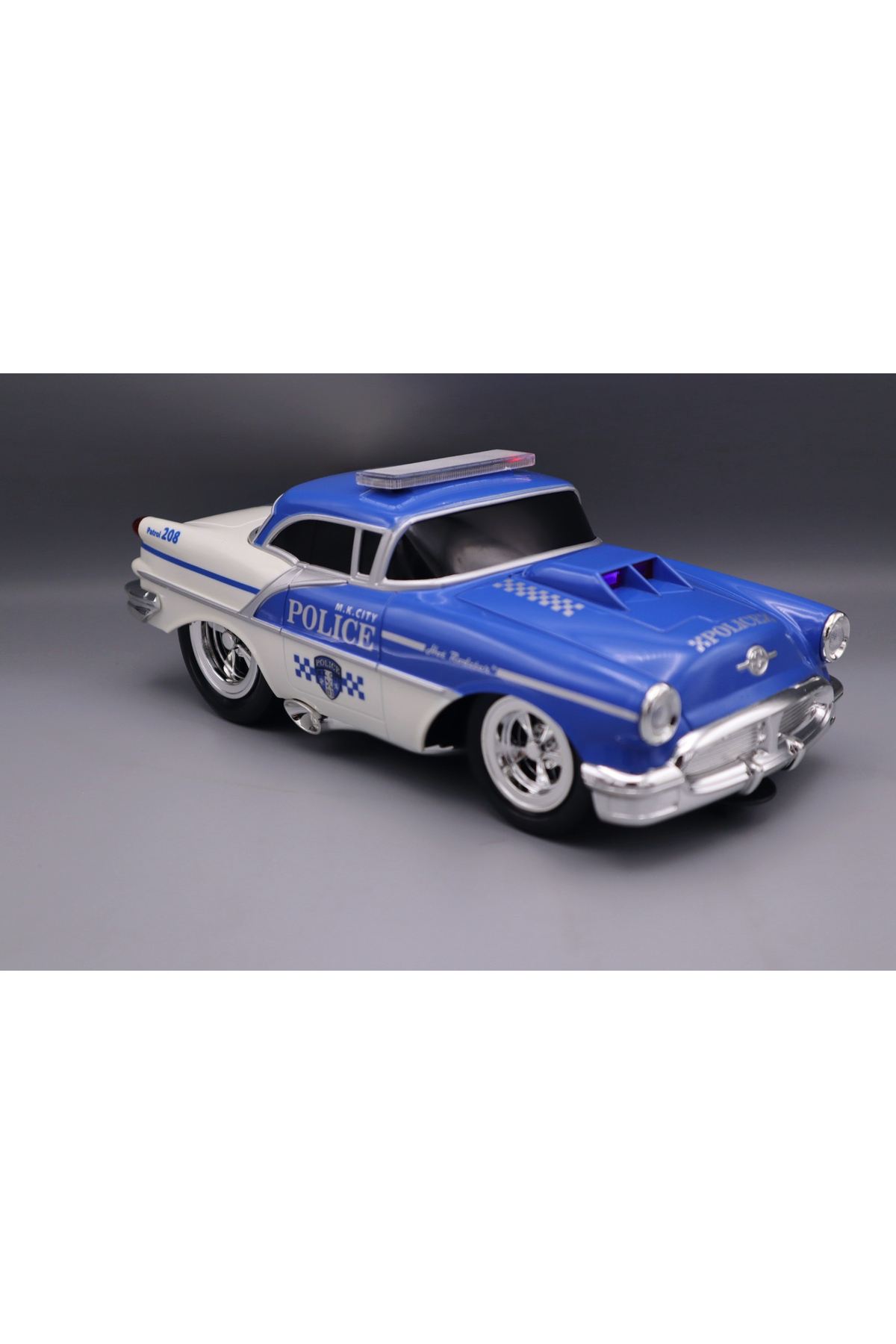 Oyuncak Store Uzaktan Kumandalı 2.4G Radyo Kontrollü Kumandalı Polis Arabası Le