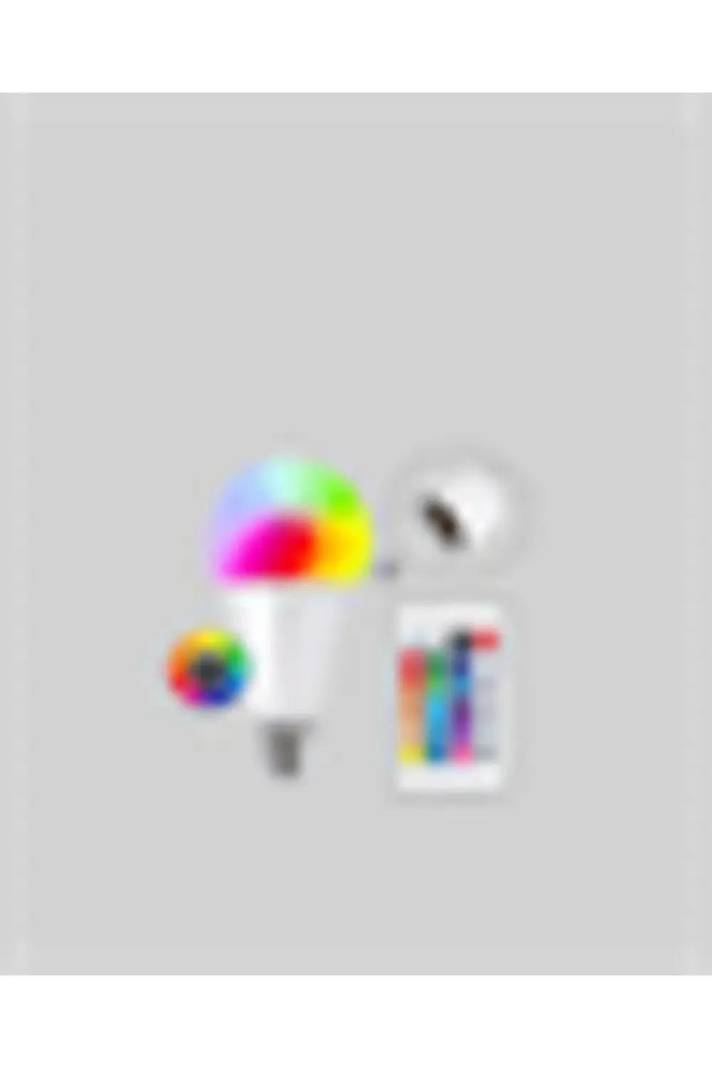 Uzaktan Kumandalı Akıllı LED Ampul, Enerji Tasarruflu